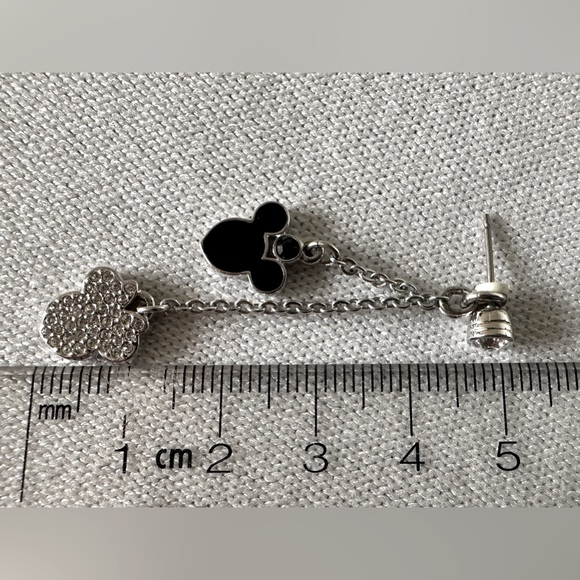 Swarovski Mickey and Minnie Drop Earrings - Picture 4 of 5